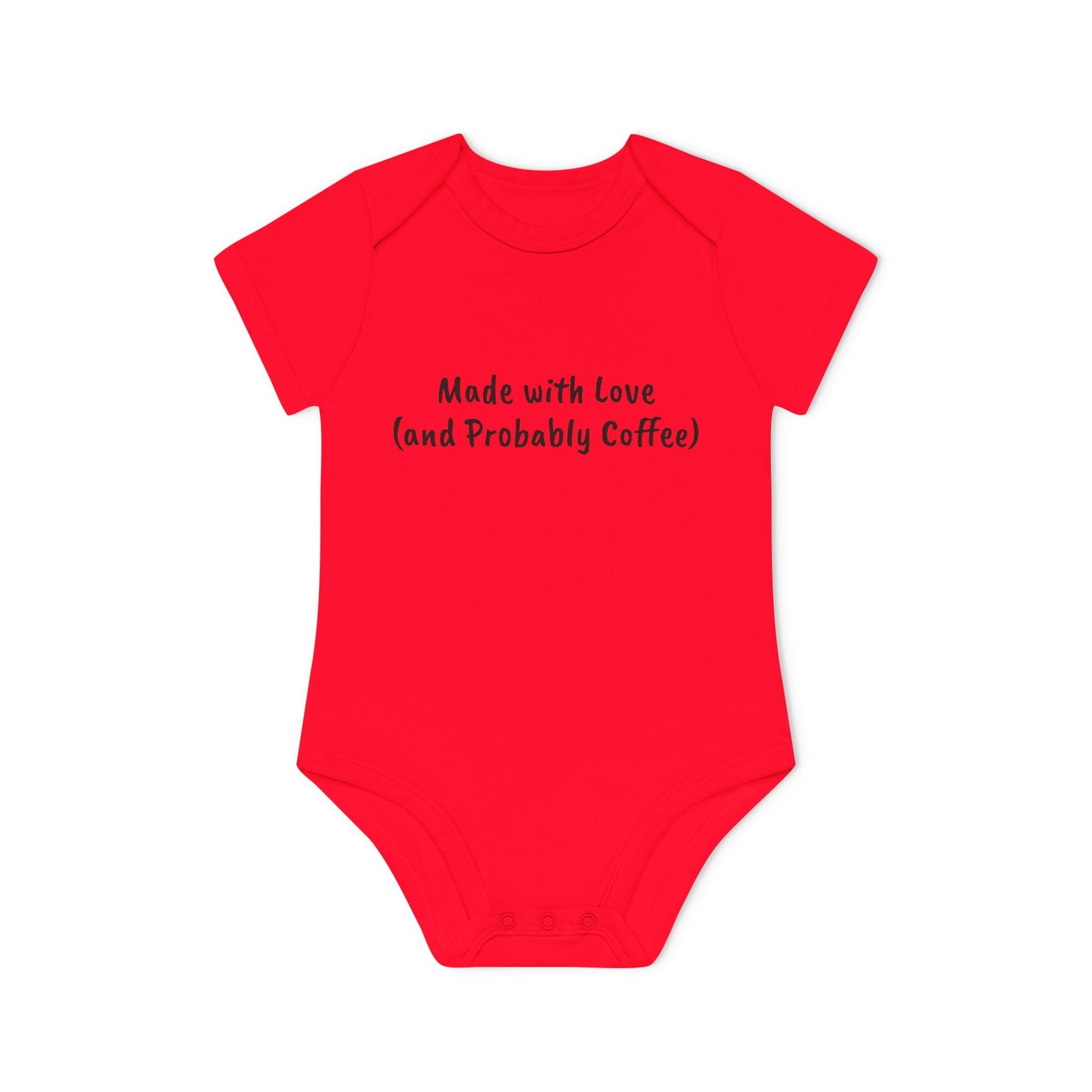 Made With Love Baby Organic Short Sleeve Bodysuit