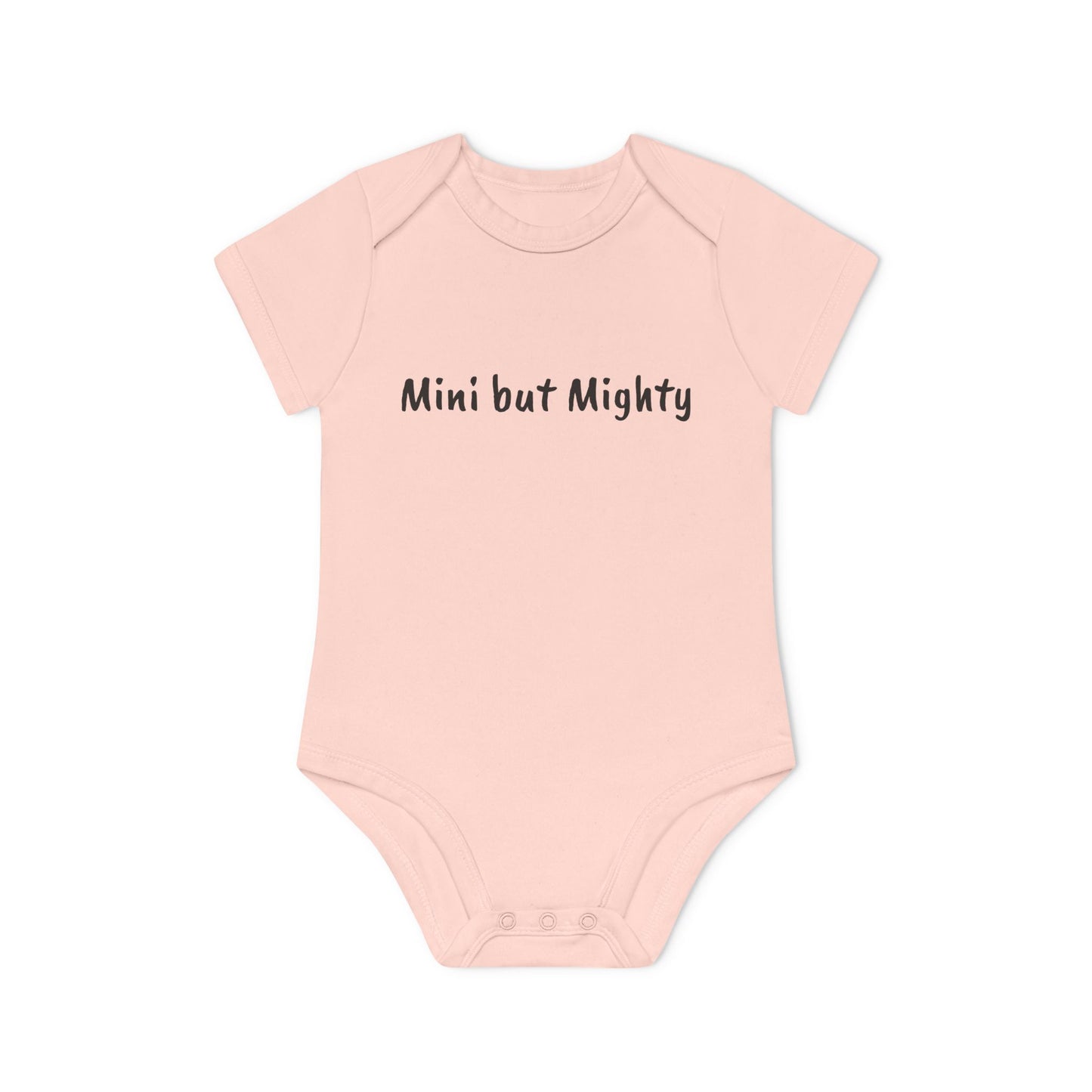 Mini but Mighty Baby Organic Short Sleeve Bodysuit