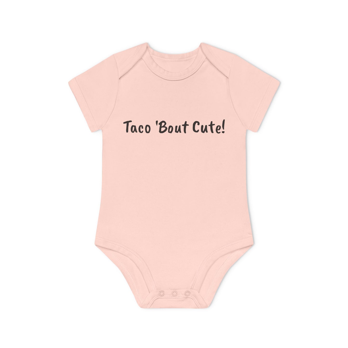 Taco 'Bout Cutie! Baby Organic Short Sleeve Bodysuit