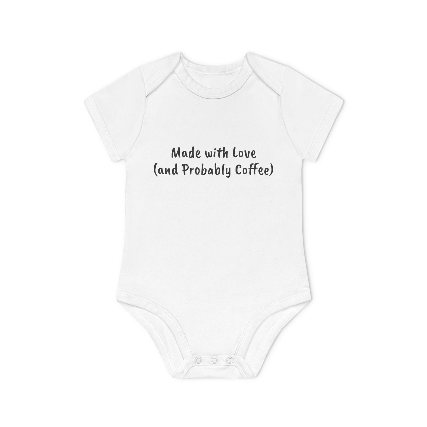 Made With Love Baby Organic Short Sleeve Bodysuit