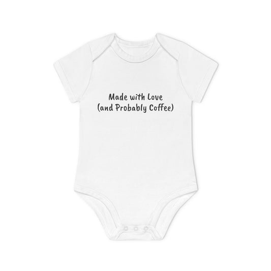 Made With Love Baby Organic Short Sleeve Bodysuit