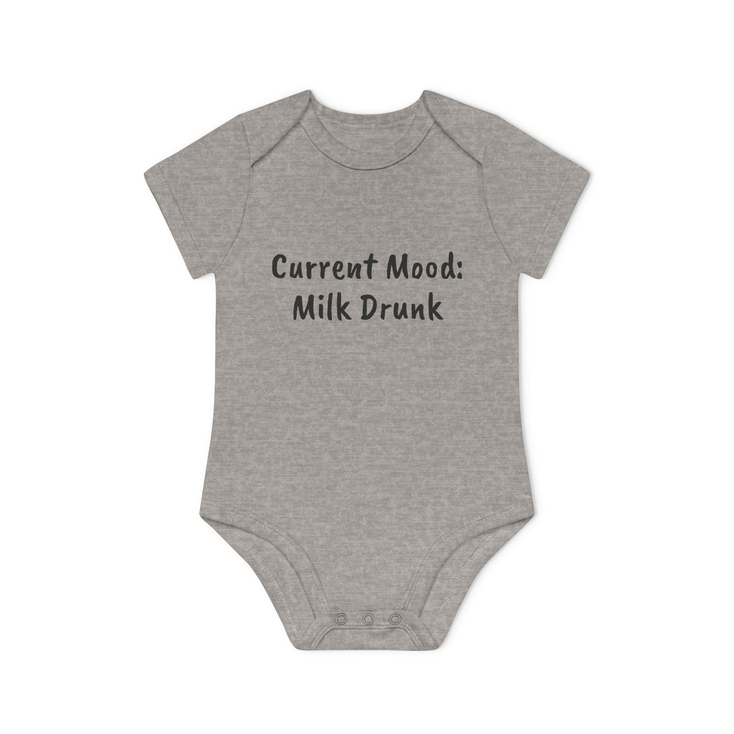 Current Mood: Milk Drunk Baby Organic Short Sleeve Bodysuit