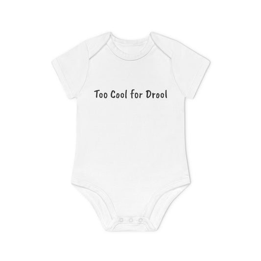 Too Cool For Drool Baby Organic Short Sleeve Bodysuit