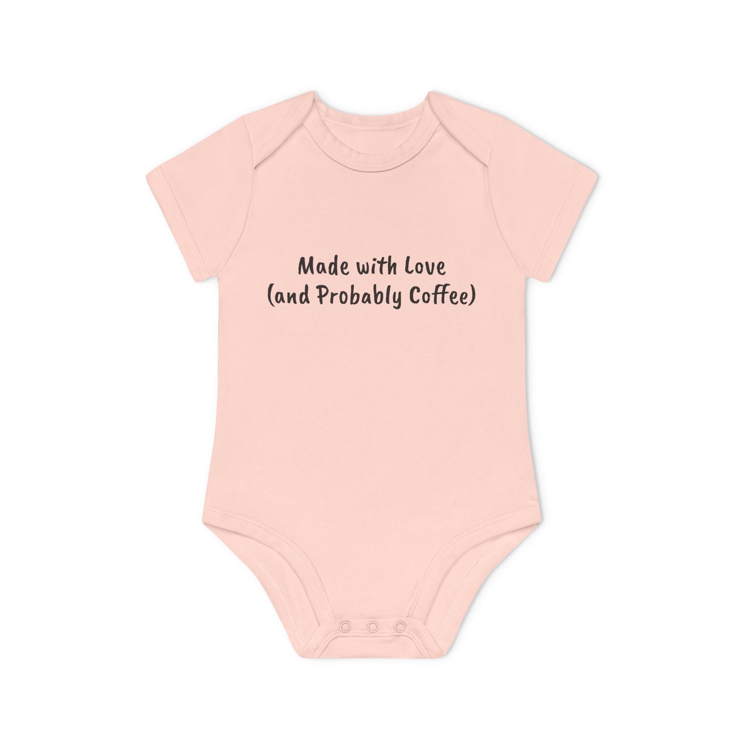 Made With Love Baby Organic Short Sleeve Bodysuit