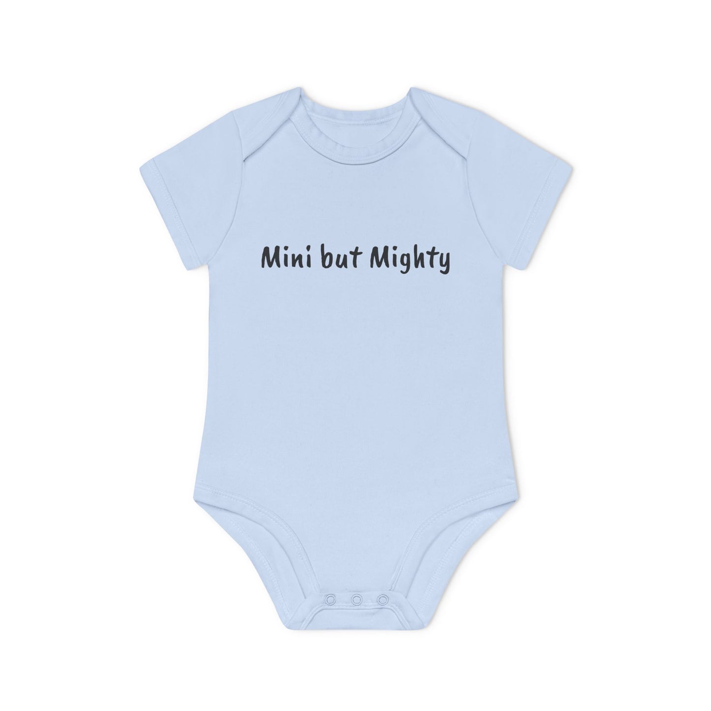 Mini but Mighty Baby Organic Short Sleeve Bodysuit