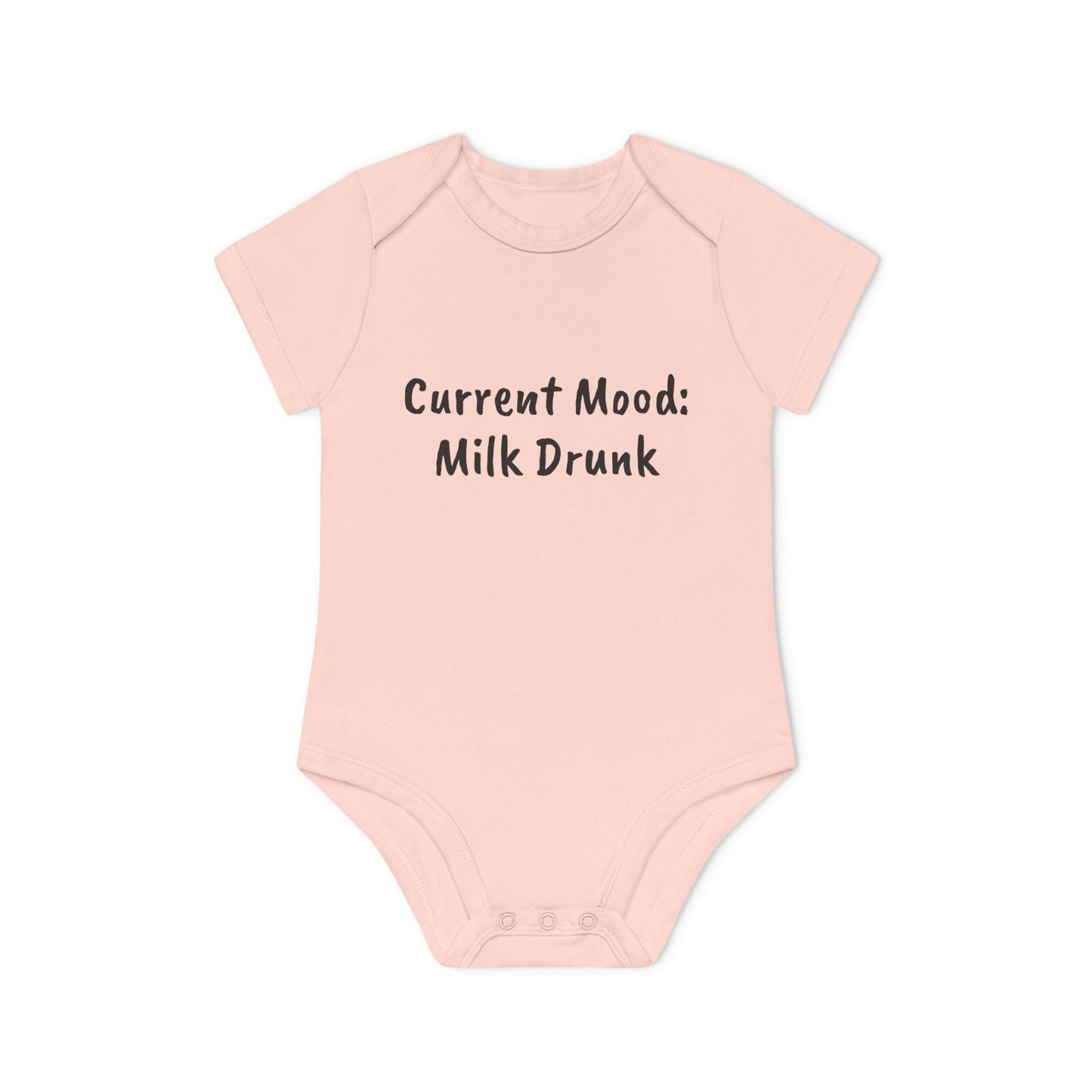 Current Mood: Milk Drunk Baby Organic Short Sleeve Bodysuit