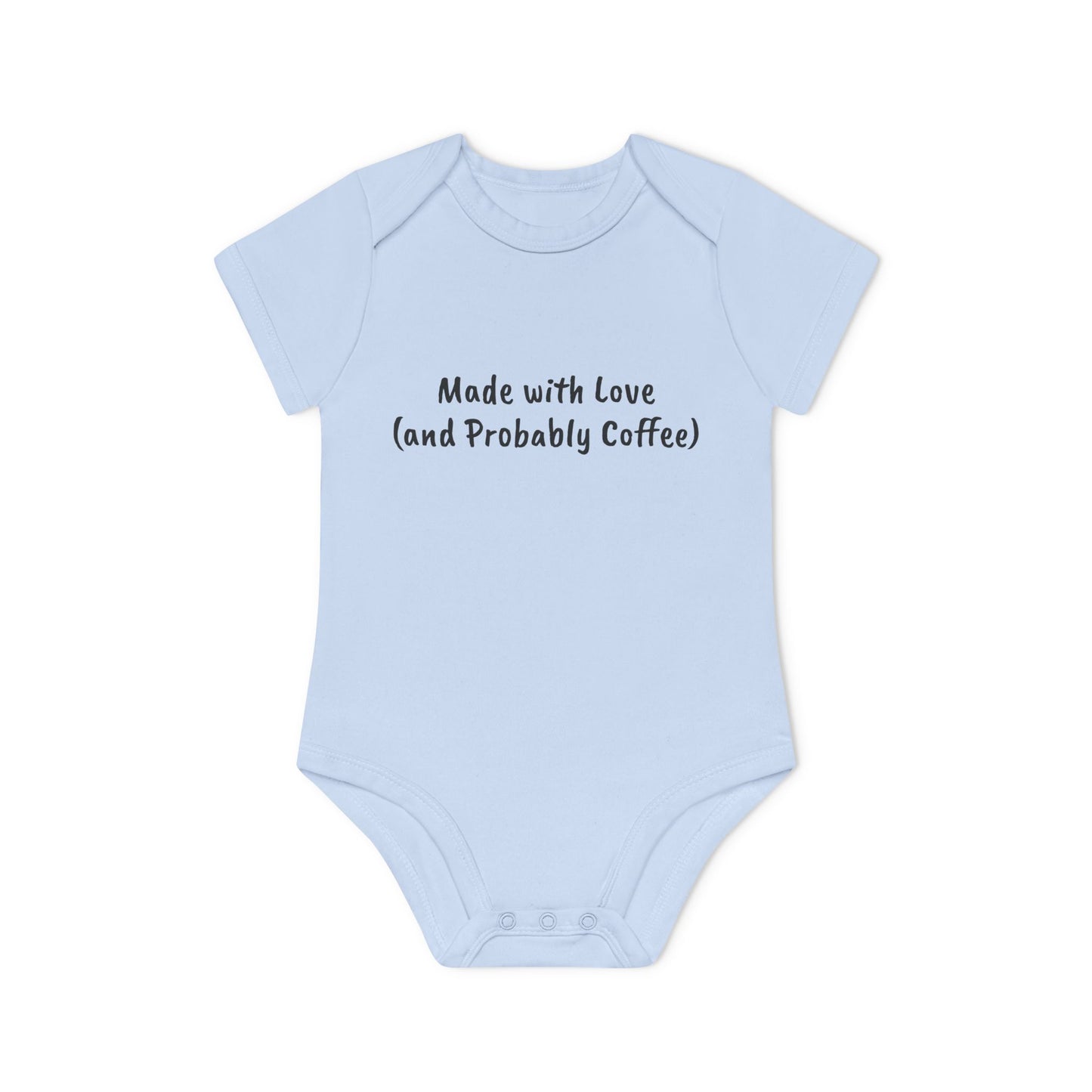 Made With Love Baby Organic Short Sleeve Bodysuit