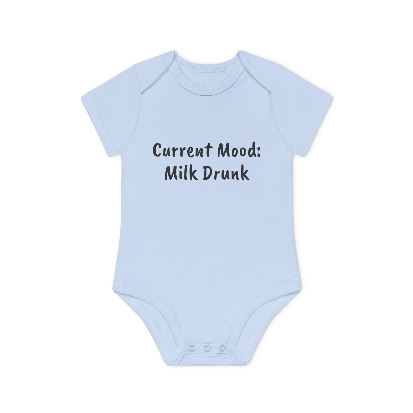 Current Mood: Milk Drunk Baby Organic Short Sleeve Bodysuit