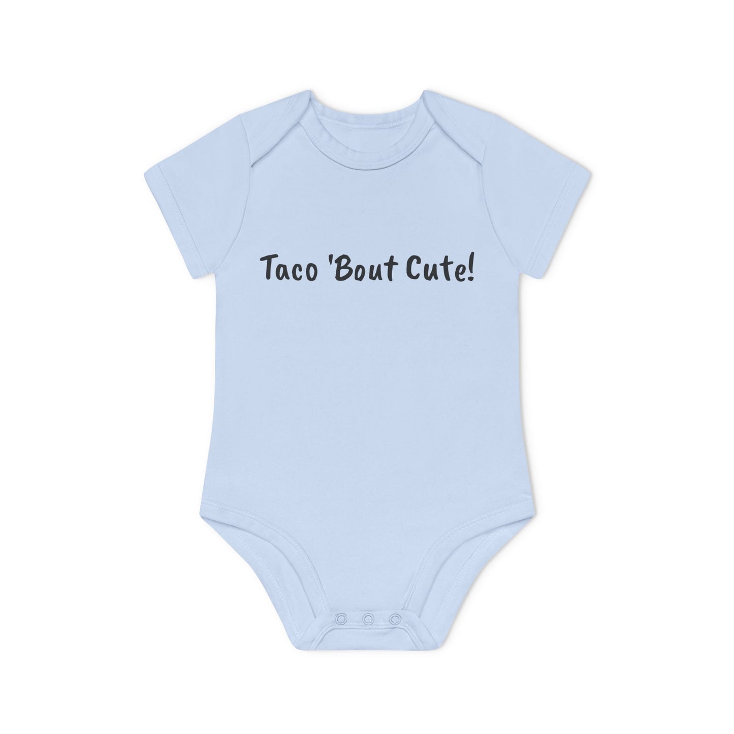 Taco 'Bout Cutie! Baby Organic Short Sleeve Bodysuit